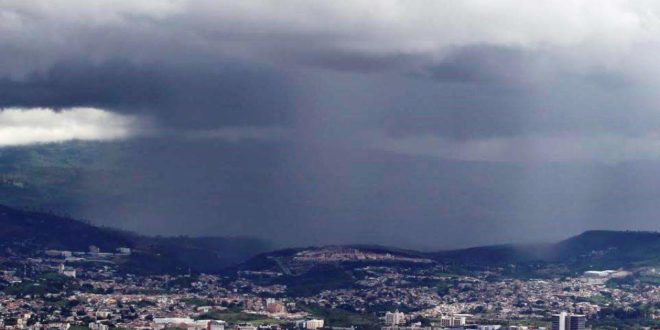 Honduras registrará lluvias y nubosidad este sábado
