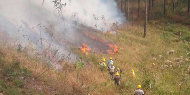 Incendio en El Hatillo