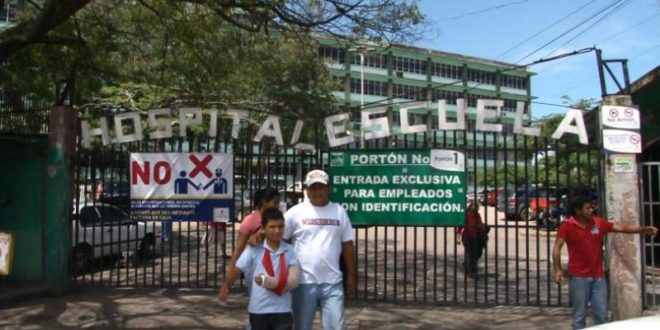 Helipuerto en el Hospital Escuela