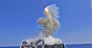 EE.UU. lanza 50 misiles a objetivos militares en Siria