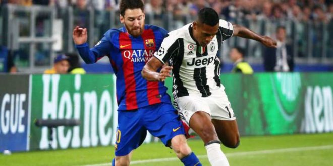 Juventus, 3 - Barcelona, 0 en juego de la Champions League