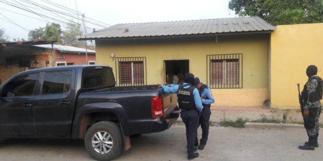 Fiscalía ejecuta allanamientos en Comayagua, La Paz e Intibucá