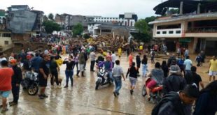 Colombia: una avalancha deja al menos 92 muertos