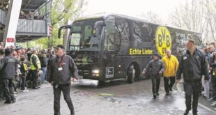 Explosión junto al autobús del Borussia Dortmund