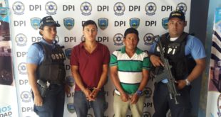 Capturan dos personas por homicidio en Comayagua