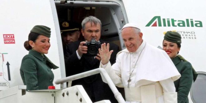 El papa Francisco visita Egipto para unir religiones