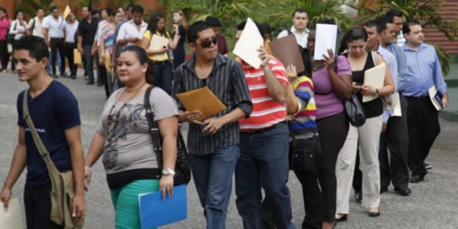 Desempleados en Honduras