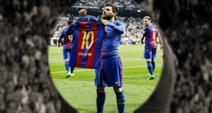 Messi y su festejo