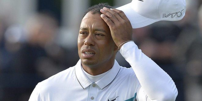 Tiger Woods, detenido por conducir ebrio
