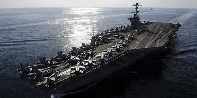 EE.UU. envía otro portaaviones a la Península de Corea