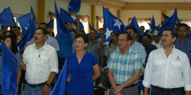 Partido Nacional instala preconvención en Comayagua
