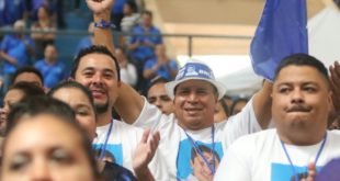 Reinstalan en Tegucigalpa la convención del Partido Nacional
