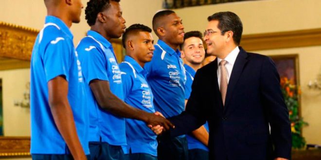 Presidente Hernández a los Sub-20: “les deseamos lo mejor”