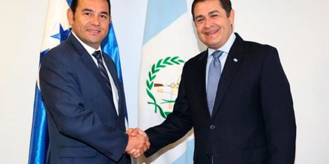 Presidente de Guatemala, Jimmy Morales visitará Honduras