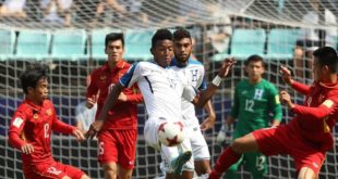 Honduras gana 2-0 a Vietnam