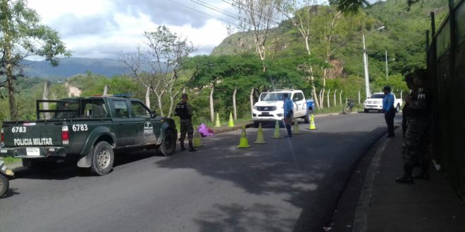 Hallan cadáver dentro de un costal en Tegucigalpa