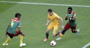 Camerún y Australia se alejan de las semifinales de Confederaciones