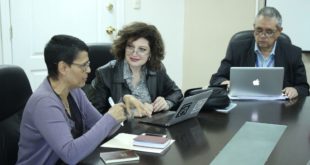 Ministra Calderón y representante de UNESCO planifican formación docente