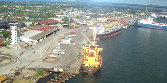 Muelle en Puerto Cortés