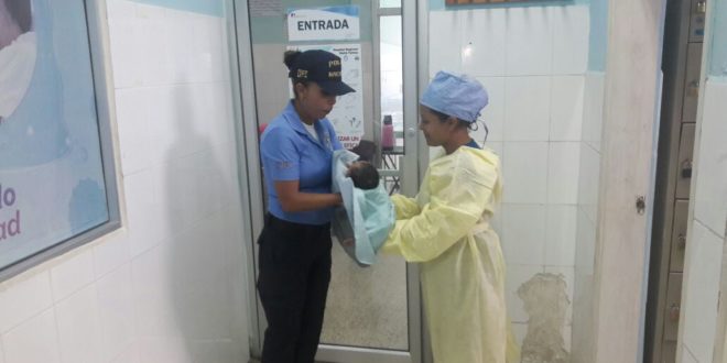 DPI recupera a recién nacida robada en Ajuterique, Comayagua
