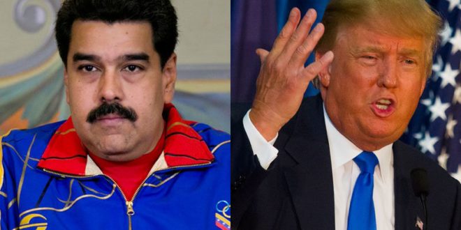 Trump advierte a Maduro fuertes y rápidas medidas económicas
