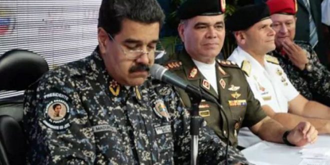 Maduro crea un consejo científico militar y apunta a la fabricación de armas