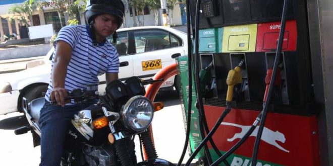 Precio de los combustibles en Honduras