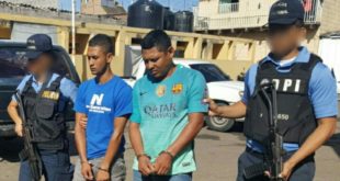 Taxistas son detenidos por el delito de robo en Tegucigalpa