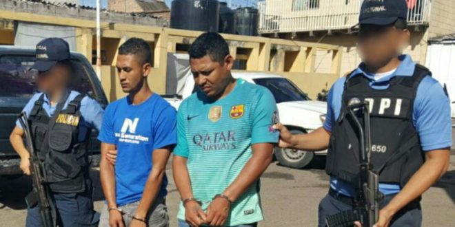 Taxistas son detenidos por el delito de robo en Tegucigalpa
