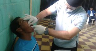 Tres brigadas médicas benefician a 2,952 personas en El Paraíso