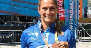 Ana Joselina logra un bronce en Campeonato Mundial de Natación