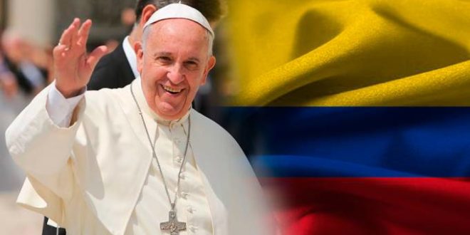 Papa Francisco realiza una histórica visita a Colombia