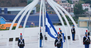 Honduras celebra hoy 1 de septiembre el Día de la Bandera Nacional