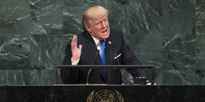 Trump amenaza en la ONU a Corea del Norte con su “destrucción total”