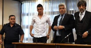 Futbolista argentino condenado a seis años y medio por violación