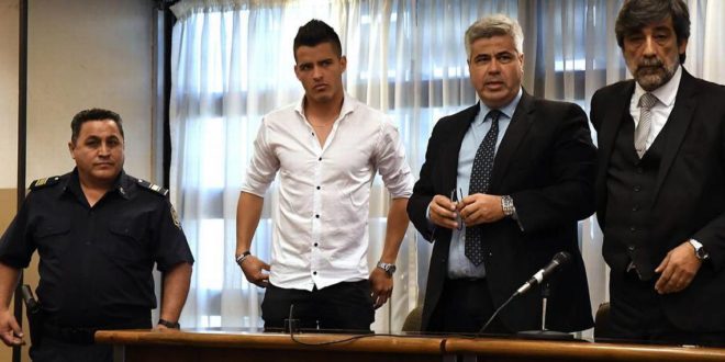 Futbolista argentino condenado a seis años y medio por violación