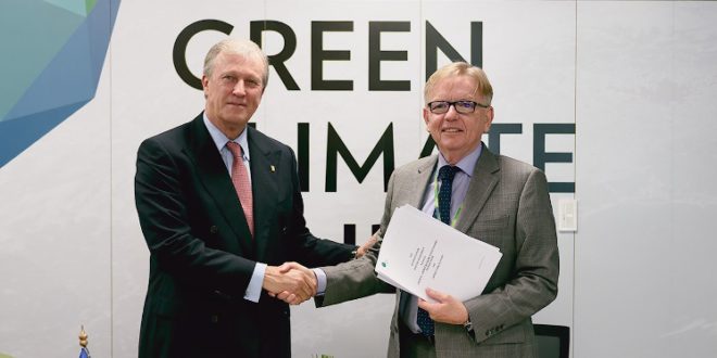 BCIE firma acuerdo con el Fondo Verde para el Clima