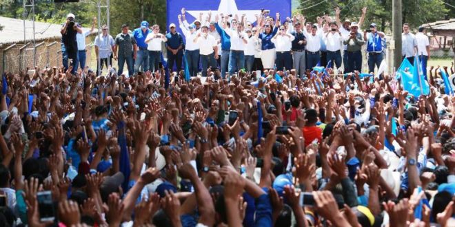 Hernández: seguiremos construyendo los cambios que Honduras se merece