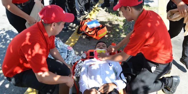 Simulacro: Alcaldía prepara a sampedranos para casos de emergencias