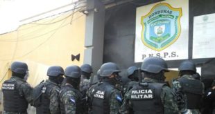 Trasladan 206 reos la penitenciaría Nacional de San Pedro Sula
