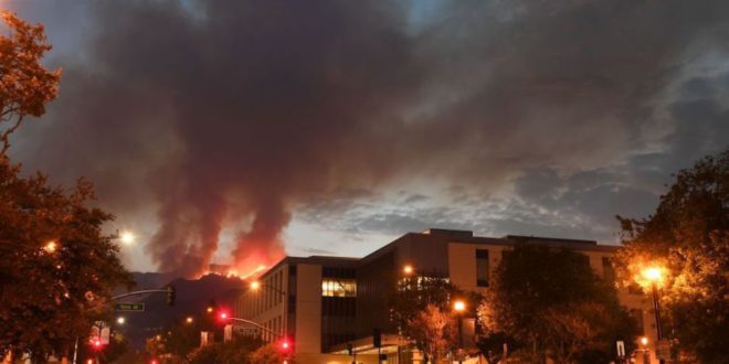 Decretan estado de emergencia en Los Ángeles por incendio forestal
