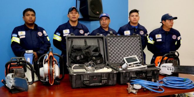 Honduras envía a México 36 elementos del grupo Katrachos USAR