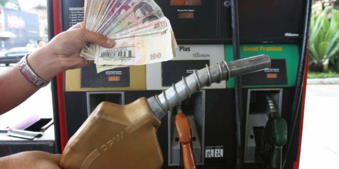 Imparable alza en precios de gasolinas en Honduras: Super llega a 116.78 lempiras