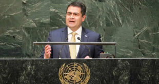Presidente Hernández disertará en la Asamblea General de la ONU