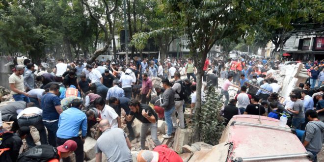 Tensión y escenas de pánico en las calles de México