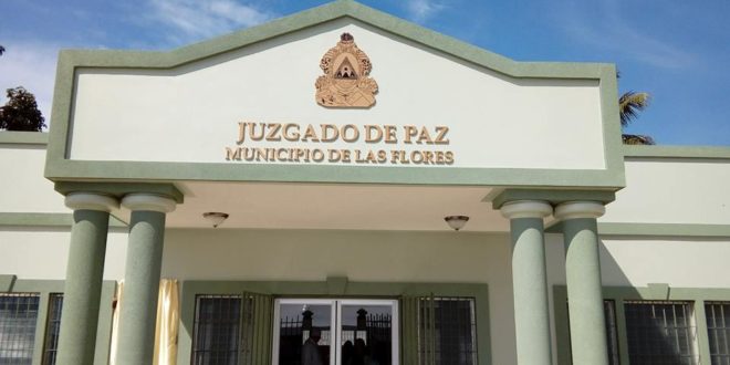 Inauguran edificio del Juzgado de Paz de Las Flores, Lempira