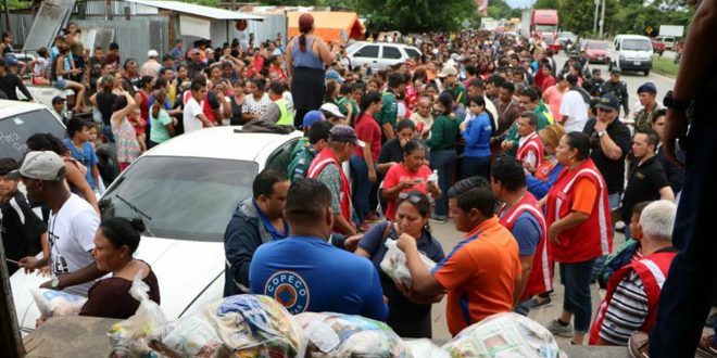 Gobierno desembolsa Lps. 326.8 millones para atender emergencias