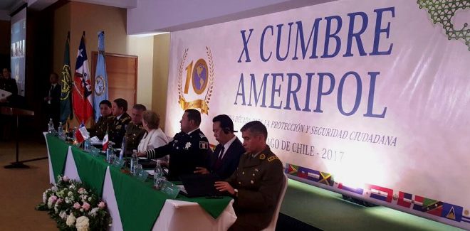 Policía de Honduras participa en la X Cumbre de AMERIPOL
