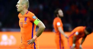 Holanda queda eliminada del Mundial de Rusia 2018
