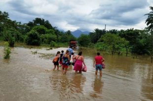 Sube a cinco departamentos la Alerta Roja por lluvias